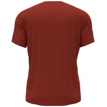 Odlo Wander-/Freizeit Tshirt Crew Neck Cardada (100% Polyester) ketchuprot Herren